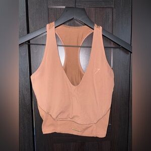 GYMSHARK Whitney Simmons Top Brown